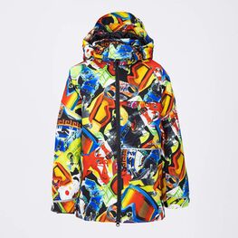 07757029-42 Зимняя куртка-парка Сноубордические маски для мальчики разноцветный