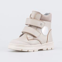 152368-31 Утепленные ботинки для девочки для девочки бежевый