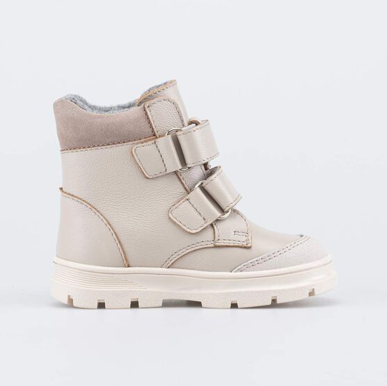 152368-31 Утепленные ботинки для девочки для девочки бежевый фото №2