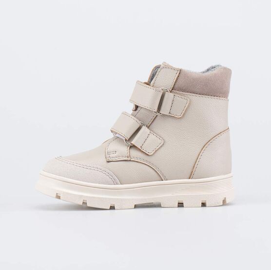 352383-31 Утепленные ботинки для девочки для девочки бежевый фото №2