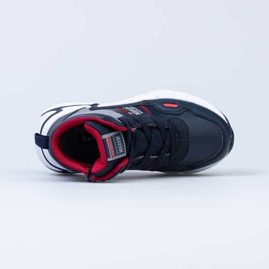 454057-31 Утепленные ботинки для мальчики син-кра фото №4