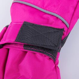 07821138-00 Перчатки с тинсулейтом фуксия для девочки фуксия фото №3