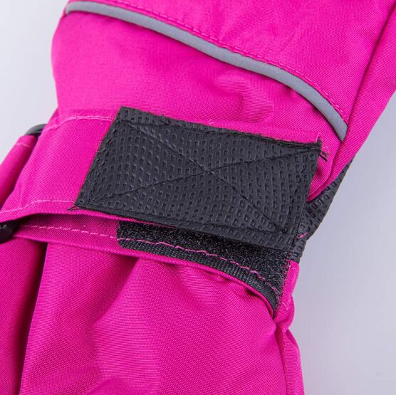 07821138-00 Перчатки с тинсулейтом фуксия для девочки фуксия фото №3