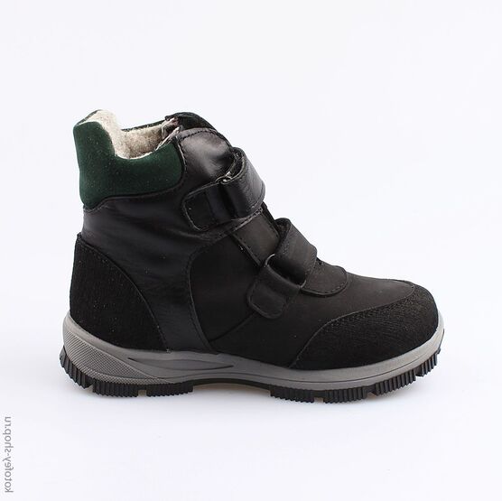 552131-53 Сапожки для мальчики черный фото №2
