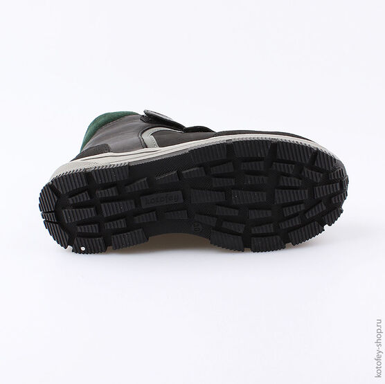 552131-53 Сапожки для мальчики черный фото №3