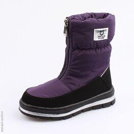 564074-42 Сапожки для девочки фиолетовый