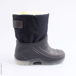 264004-41 Сноубутсы с LED-подсветкой для мальчики сер-сал фото №2