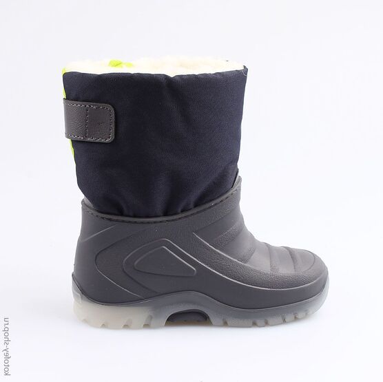 264004-41 Сноубутсы с LED-подсветкой для мальчики сер-сал фото №2