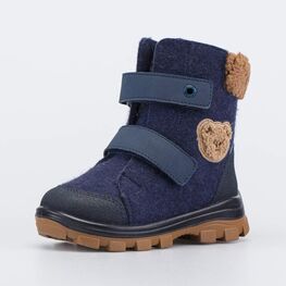 157013-42 Валенки для мальчика Медвежонок для мальчики синий