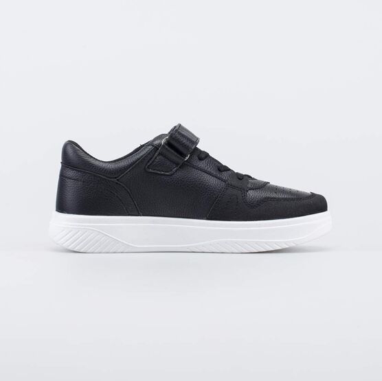 732416-12 Кожаные кроссовки для мальчика-подростка для мальчики черный фото №2