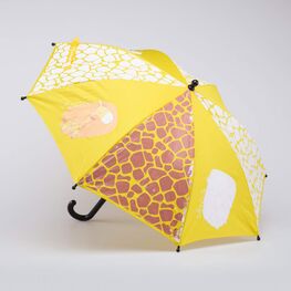 03707140-00 Зонт-трость Жираф желтый-оранжевый для мальчики желтый + оранжевый
