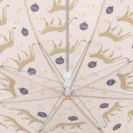 03807085-40 Зонт детский бежевый Леопард для девочки бежевый фото №2