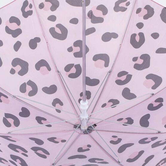 03807086-40 Зонт детский Розовый Леопард для девочки розовый фото №2