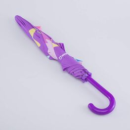 03807126-40 Зонт детский розовый Единорожек для девочки фиолетовый фото №4