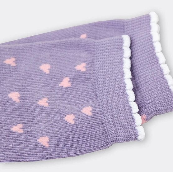 07842978-40 Хлопковые носки Единорожка для девочки сиреневый фото №4