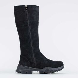 762122-41 Зимние сапоги для девочки для девочки черный фото №2