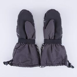 07721145-10 Варежки-краги сноубордические серый для мальчики серый фото №2