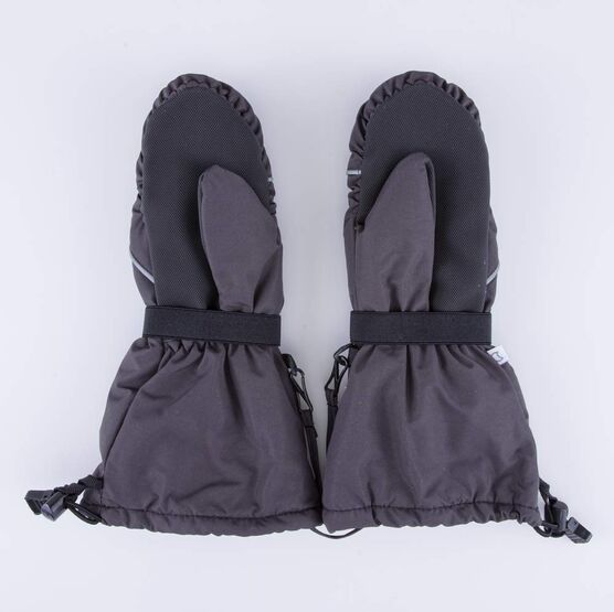 07721145-10 Варежки-краги сноубордические серый для мальчики серый фото №2
