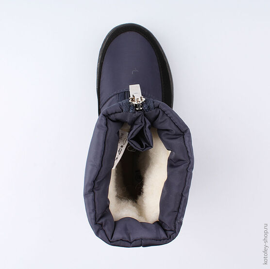 564074-43 Сапожки для девочки светло-синий фото №4