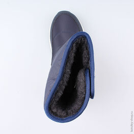 564073-43 Сапожки-дутики для мальчики светло-синий фото №4