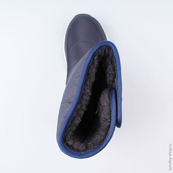 564073-43 Сапожки-дутики для мальчики светло-синий фото №4