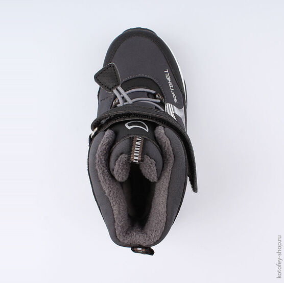 454995-41 Мембранные ботинки для мальчики серый фото №4