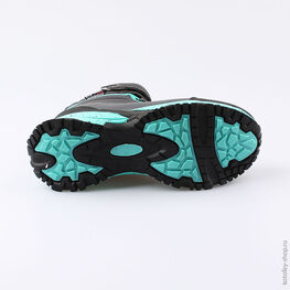 754937-41 Мембранные ботинки для девочки сер-бир фото №3