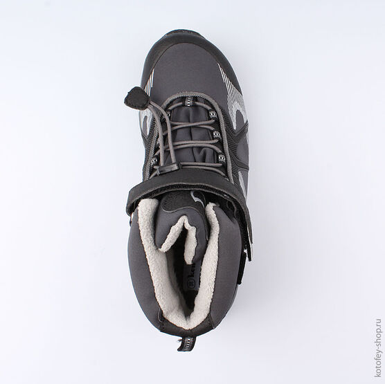 754924-42 Мембранные ботинки для мальчики серый фото №4