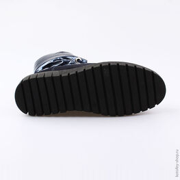 754019-42 Ботинки-дутики для девочки светло-синий фото №3