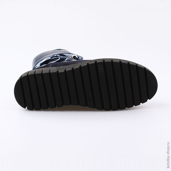 754019-42 Ботинки-дутики для девочки светло-синий фото №3