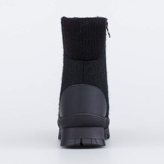 567063-42 Валенки на молнии для девочки для девочки черный фото №5