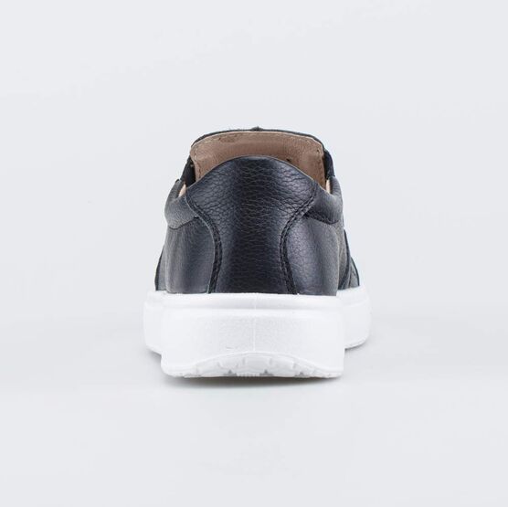 732375-23 Кожаные туфли-слипоны для мальчика для мальчики черный фото №5