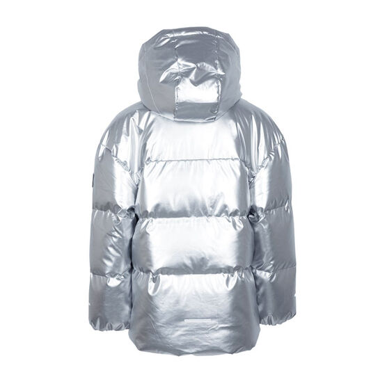 07857046-40 Куртка детская серебристый для девочки серебристый фото №3
