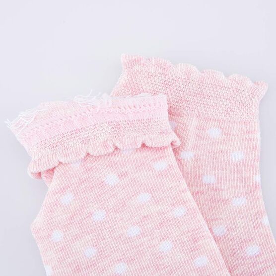 07842987-40 Носки детские хлопковые розовый для девочки розовый фото №2