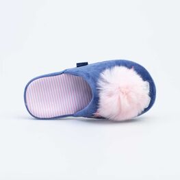 531207-11 Тапочки для девочки светло-синий фото №4