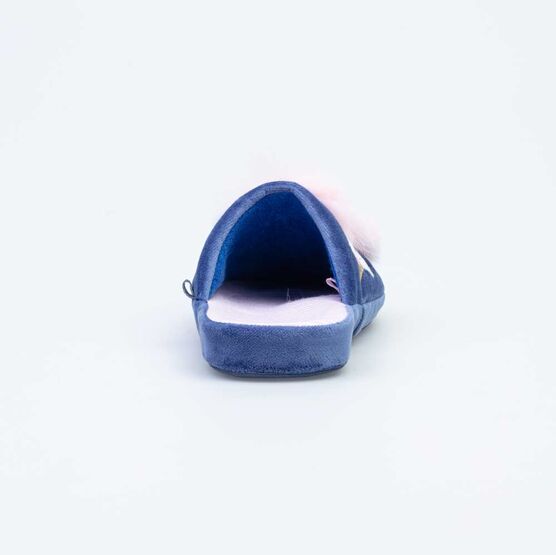531207-11 Тапочки для девочки светло-синий фото №5