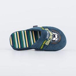 731168-12 Домашние тапочки для мальчика для мальчики зеленый фото №4