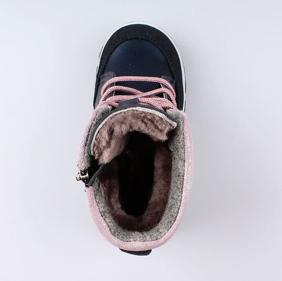 352256-52 Сапожки для девочки светло-синий фото №4