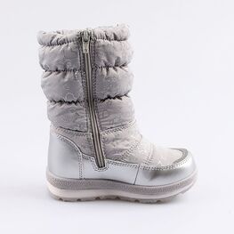 464919-43 Мембранные сапожки для девочки серый фото №2