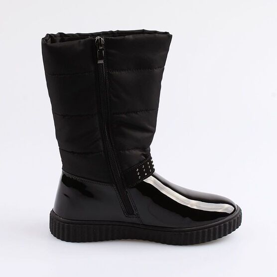 664065-41 Сапожки для девочки черный фото №2