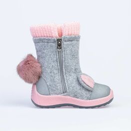 367121-42 Валенки для девочки серый фото №2