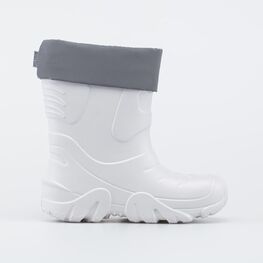 665022-11 Серые утепленные сапожки из ЭВА для девочки серый фото №2