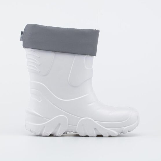 665022-11 Серые утепленные сапожки из ЭВА для девочки серый фото №2