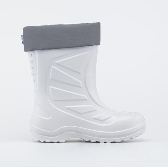 765014-11 Серые утепленные сапожки из ЭВА для девочки серый фото №2