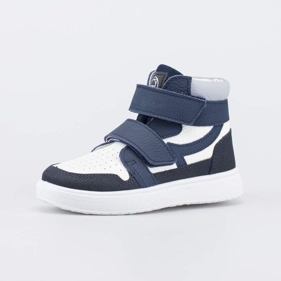 552351-21 Ботинки-кеды для мальчика для мальчики син-бел-сер