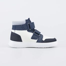 552351-21 Ботинки-кеды для мальчика для мальчики син-бел-сер фото №2