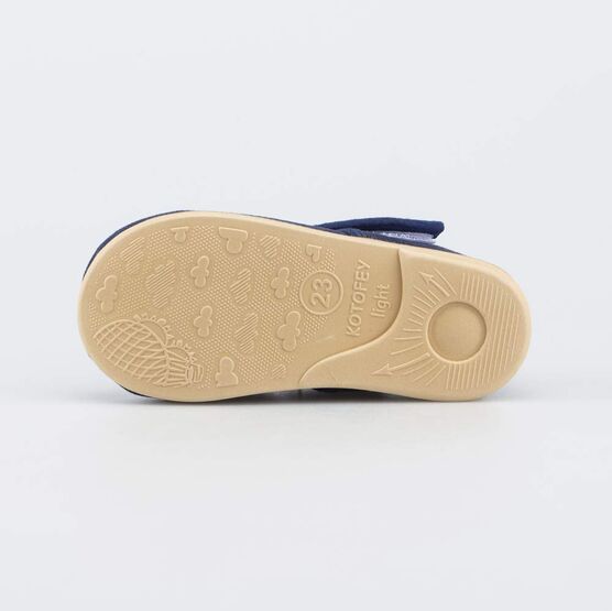 231234-11 Текстильная обувь для малыша Полиция для мальчики синий фото №3