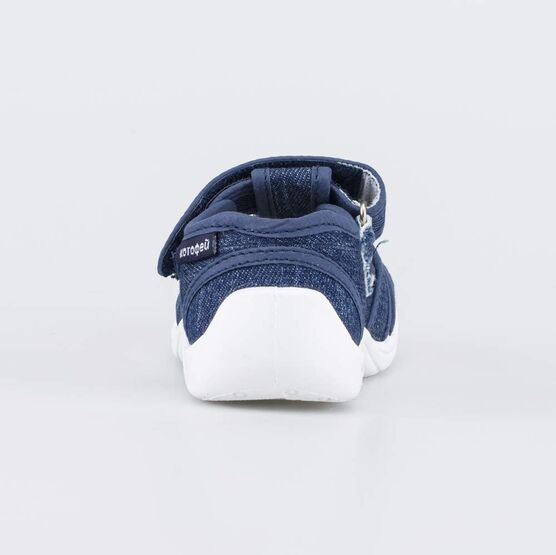 221132-12 Текстильные сандалии для мальчика Ракета для мальчики синий фото №5