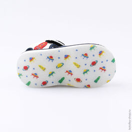 125000-12 Пляжная обувь для мальчики син-бел фото №3