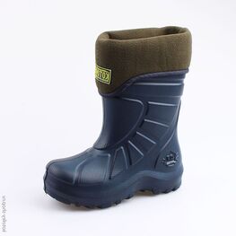 565100-11 Резиновые сапоги для мальчики син-зел